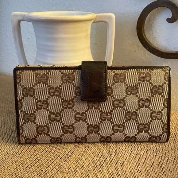 GUCCI Sherry line continental wallet - Picture 7 of 15